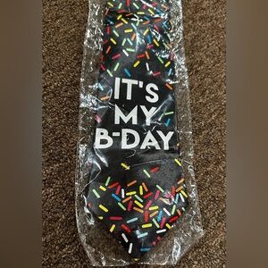NWT Men’s “it’s my birthday” novelty gift tie great gift neck wear ships fast!